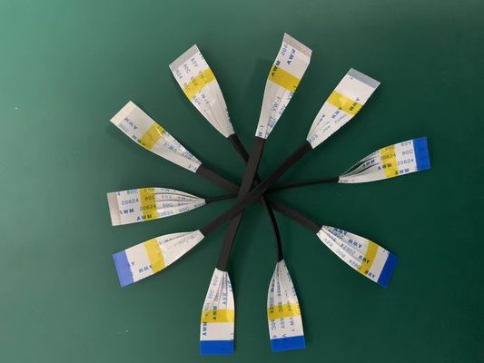 Zindywidualizowany płaski kabel wstążkowy FFC UL20624 80c 60v 40 Pin FPC Kabel do samochodów
