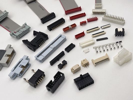 Mikro zestaw złącza płaski przewód elektryczny IDC UL2651 Czerwony płaski kabel wstępny