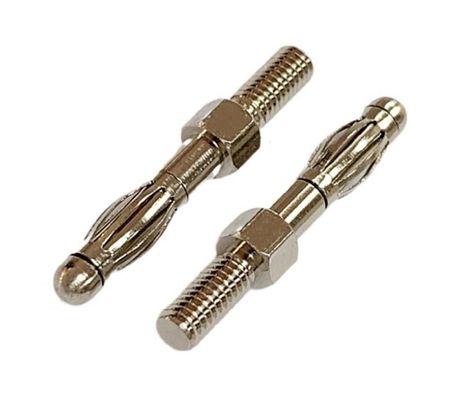 Bananowy złącze 2,5 mm, 3,0 mm, 3,5 mm, 4,0 mm, 4,5 mm, 5,0 mm