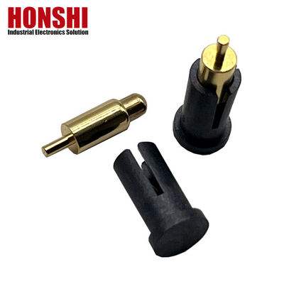 2.8mm Pogo Pin Connector Dip Typ Złote Płaty mosiądzowe Pogo Pin
