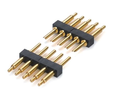 Złącze męskie Pogo Pin o rozstawie 2,0 mm, wysokości 2,5 mm do PCB Dwurzędowe, 20-pinowe złącze proste