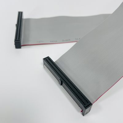 10 - 64 Pin Flat Cable 1.27x2.54mm Pitch IDC Connector Flat Ribbon Cable Assembly
