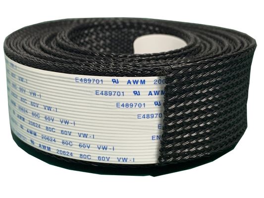 Niestandardowy elektroniczny FFC płaski kabel Awm 20706 20624 20798 105c 60v Vw-1 80c 60v