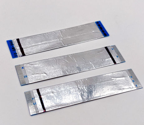 Elektroniczny płaski, elastyczny kabel 8 szpilki Złoty 1,25 mm 10 cm Ffc Kabel UL20624 80C 60V