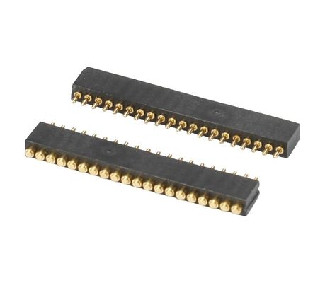 1.27mm H3.8mm Pogo Pin Connector Brass C6801 Material 12 Pin Connector z precyzją