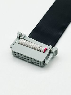 16 pin IDC płaski kabel wstążkowy z PVC z łącznikiem 2,54 mm