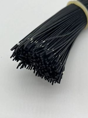 2.54mm Pitch 4 Pin Dupont Cable Assembly UL1007 24awg Czarny