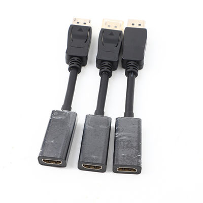 Złote pokrycie układanego kablu 4K HDTVI 1.4 2.0 Kabel 30AWG Do telewizora PC