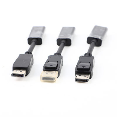 DP Mężczyzna do HDTV Kobieta Kabel adaptera HDTV 4K 30HZ Szybkie ładowanie Transfer danych