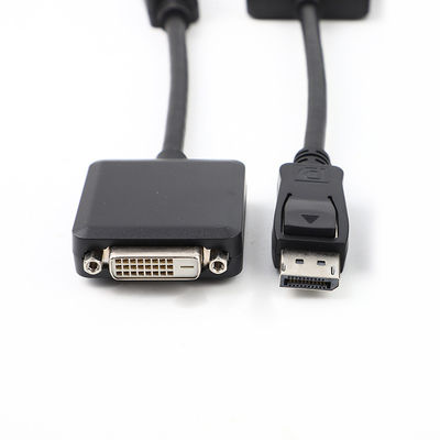 DP Mężczyzna do DVI Kobieta Adapter Kabel 200mm Złoty Palted Do PC TV Elektronicznego połączenia