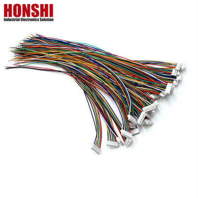 JST SH ZH PH XH Konektor 2 4 8 10 Pin Striped Tinned 1571 26AWG Wire Harness