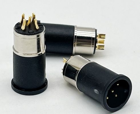 M12 5 Pin Kobieta I Mężczyzna Panel Mount Wielopinowe połączacze kabli okrągłych wodoodporne
