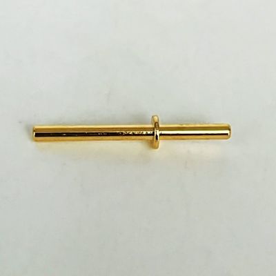 Złoto pokryte miedziane szpilki obrabiane 1,6x20 mm do CNC Centrum Vertical Machining
