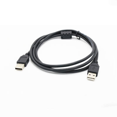 USB 2.0 Splitter Mężczyzna do Kobiety Micro B USB C Kabel Złoty Do Telefonów Komórkowych
