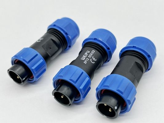 Wodotwórcze IP67 łączniki drutu okrągłego typu DIN Wtyczka męska 2 3 4 5 6 8 10 12 pin