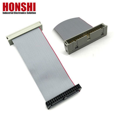 34 Pin Flat Cable UL2651 28awg 2,54mm kabel wstążkowy IDC Socket To Box Header