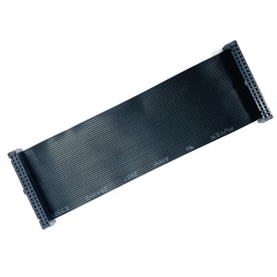 Niestandardowy 2,54 mm Czarny kabl płaski 6 pin - 64 pin IDC Flat Ribbon Cable Assembly