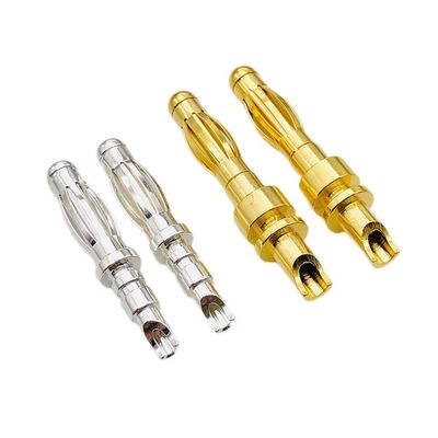 Banana Plug Precision Machined Multilam Pin Contact 4mm Solder Cup Termination