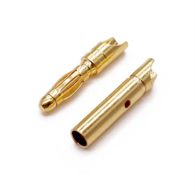 Banana Plug Precision Machined Multilam Pin Contact 4mm Solder Cup Termination