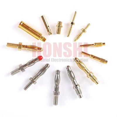 Banana Plug Precision Machined Multilam Pin Contact 4mm Solder Cup Termination