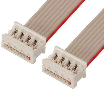 6 do 24 szpilów kabel wstążkowy 2,54 mm UL2651 Biały kabel wstążkowy IDC