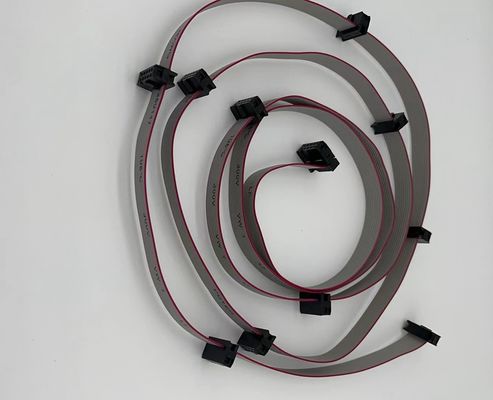 6 do 24 szpilów kabel wstążkowy 2,54 mm UL2651 Biały kabel wstążkowy IDC