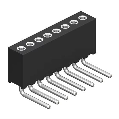 1.27mm Obróbka kobieca głowica H4.1 Okrągły pojedynczy rząd pod kątem prawym głowica szpilki kobieca