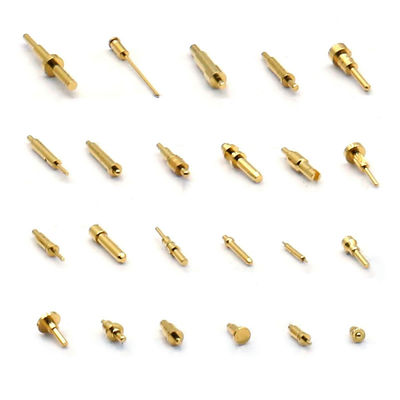 10.65mm miedziany sprężynowy pin typu SMT Złoty Pogo Pin dla połączeń temperatury
