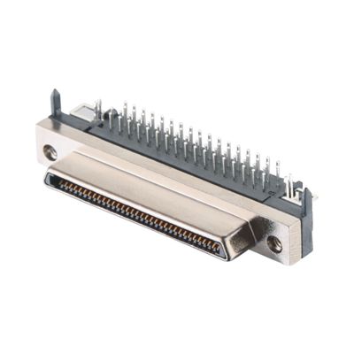 Materiał powłoki stopu cynkowego 68 pin SCSI Connector Solder Typ VHDCI HPCN Male