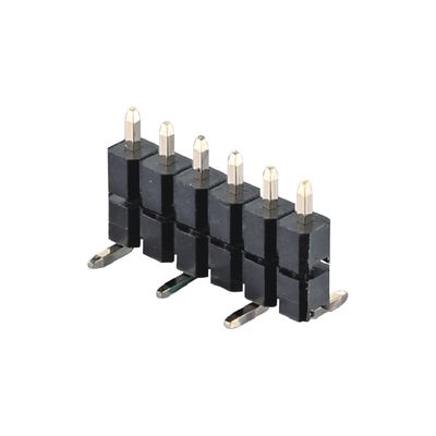 5.08mm Pitch Single Row Header Connector Straight Dip Typ 2 - 20 Pin H2.5mm