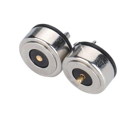 50mohm Max Odporność na kontakty Custom M812 Pogo Pin Magnetic Power Connector dla długotrwałej trwałości