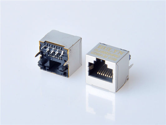 8p8c RJ45 Jack Connector PCB Mount For Network Socket Internet Modularne stop miedziane