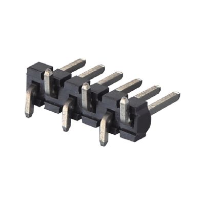 3.96mm Złote PCB Pin Header Connector Single Row SMT Typ 2 - 20 Pin H3.2mm