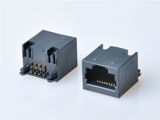 8p8c RJ45 Jack Connector PCB Mount For Network Socket Internet Modularne stop miedziane
