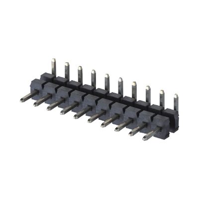 3.96mm Złote PCB Pin Header Connector Single Row SMT Typ 2 - 20 Pin H3.2mm