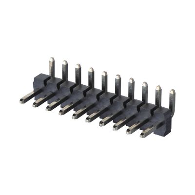 3.96mm Złote PCB Pin Header Connector Single Row SMT Typ 2 - 20 Pin H3.2mm