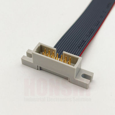 Elektroniczny kabel płaski 2.54mm Pitch IDC Flat Ribbon Cable Connector Kolor dostosowany