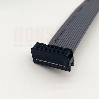 Elektroniczny kabel płaski 2.54mm Pitch IDC Flat Ribbon Cable Connector Kolor dostosowany