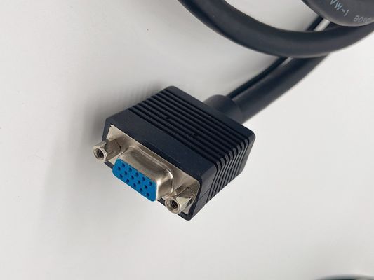 Kabel VGA ODM do mężczyzny 15 pin D SUB Kabel kobiecy DB15 UL20276 Kabel