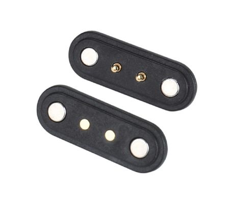 4p Magnetyczny Pogo Pin przez otwory łączniki wiosenne łączki wodoodporne
