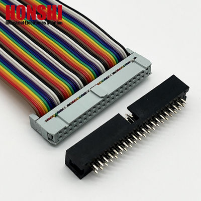 2.54mm łącznik nagłówka pudełka H8.8 40P złoto pokryty elektryczny łącznik dwustronny
