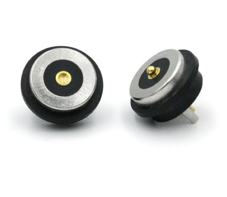 4p Magnetyczny Pogo Pin przez otwory łączniki wiosenne łączki wodoodporne