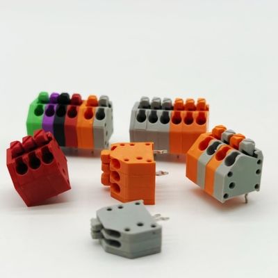 2.5mm 3.5mm bezszrobowy blok końcowy łącznik PCB wiosenne bloki końcowe