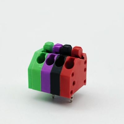 2.5mm 3.5mm bezszrobowy blok końcowy łącznik PCB wiosenne bloki końcowe