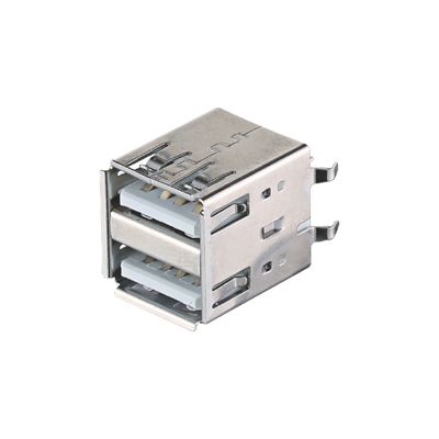 USB 2.0 / 3.0 Jack Typ A Wtykacz z wtyczką męską Materiał kontaktowy miedzian / fosfor brązowy