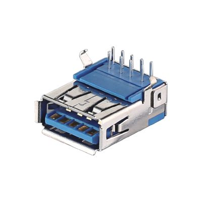 USB 2.0 / 3.0 Jack Typ A Wtykacz z wtyczką męską Materiał kontaktowy miedzian / fosfor brązowy