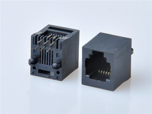 8p8c RJ45 Ethernet Connector 1x1 Porty Kobieta RJ45 Jack Bez magnesów