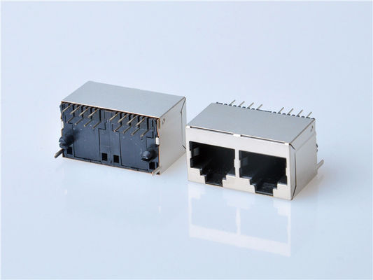 8p8c RJ45 Ethernet Connector 1x1 Porty Kobieta RJ45 Jack Bez magnesów