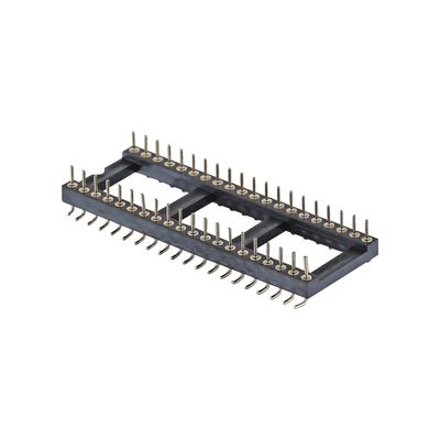 Wykonane maszynowane kobiece głowice 2,54 mm H7,0 mm Długość 10,0 mm Proste 1-40pin łącznik PCB