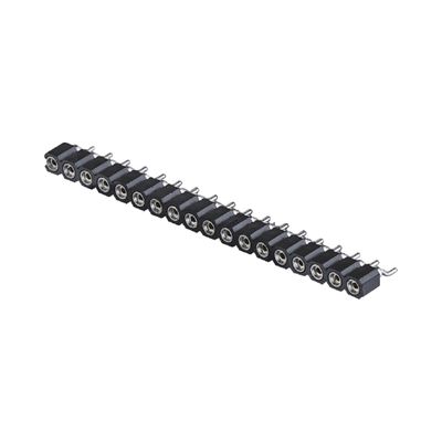 2.54mm Stworzony łącznik nagłówka szpilek pod prawym kątem SMT SMD PCB Single Row Header Connector